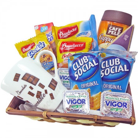 Cesta de Café da tarde R$105,00